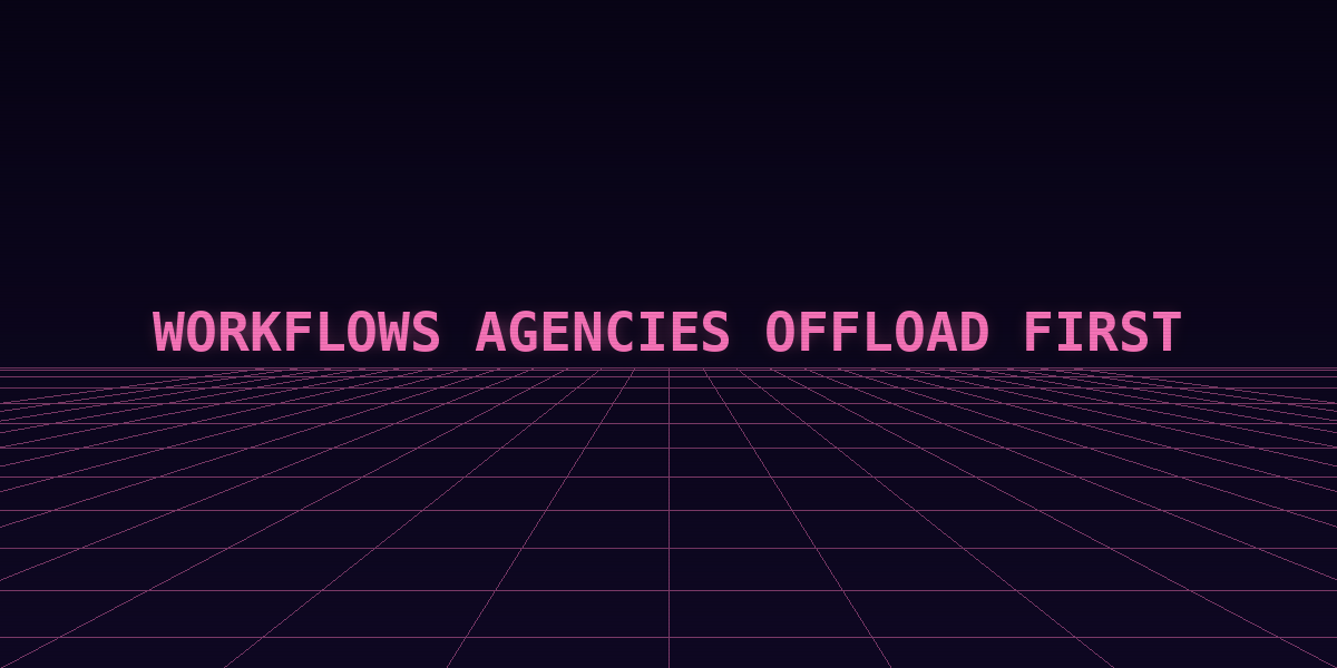 Workflows agencies offload first section image