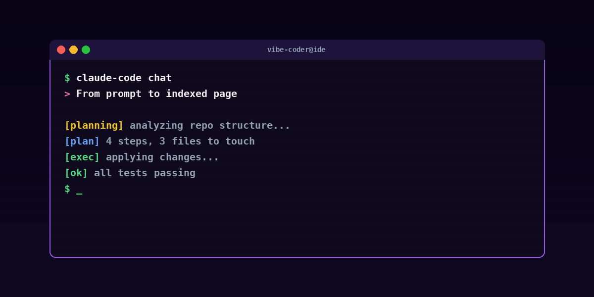 From prompt to indexed page section image